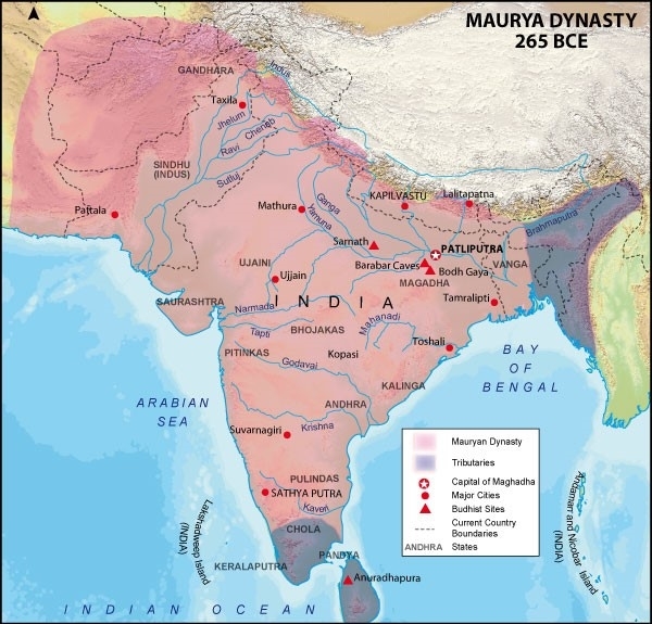 History Notes on Mauryan Empire for SSC Exams 2023, Download PDF