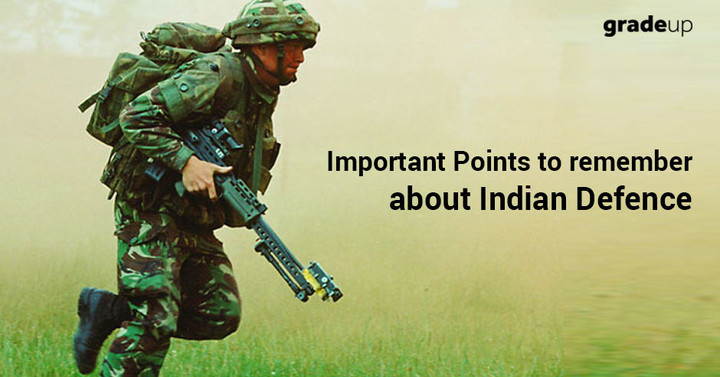 Important points to remember about Indian Defence for SSC Exams