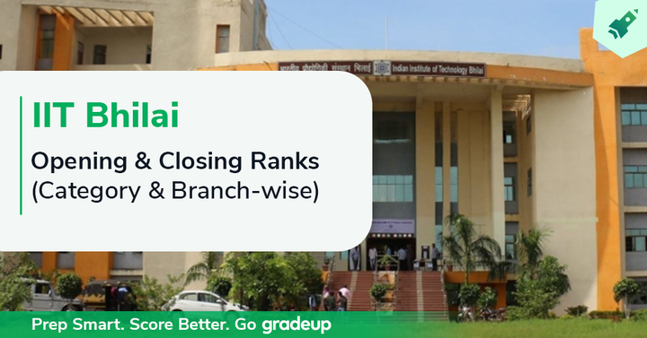 JEE Advanced Cut off for IIT Bhilai 2019 (Category & Branch Wise) : JEE ...