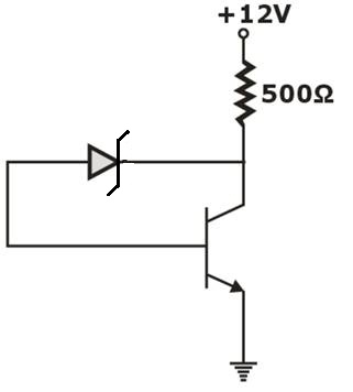 In the circuit shown below Zener voltage is V Z = 5 V and β = 100