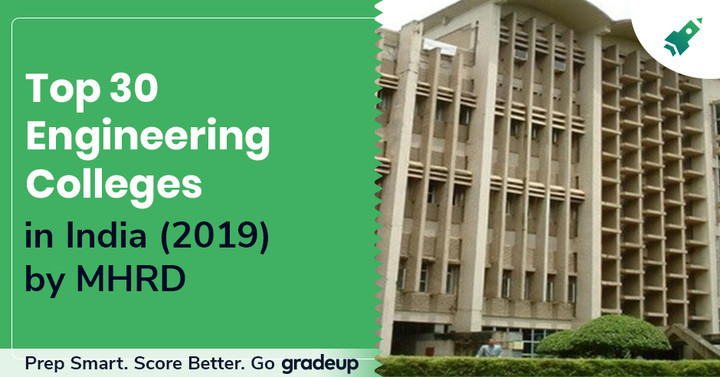 Top 30 Colleges in India for Engineering 2019 by MHRD NIRF Ranking ...