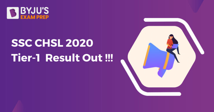 SSC CHSL Tier 1 Result 2020 (Released) - Direct Link for SSC CHSL Marks