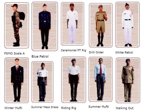 NDA Uniforms: List of NDA Dress, Cadet Uniforms, Importance