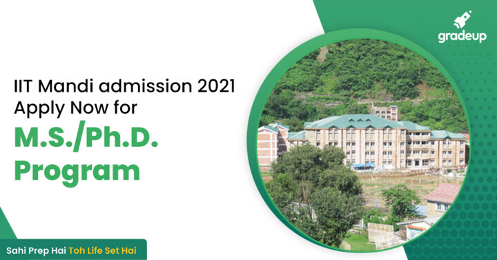 iit mandi phd admission 2021