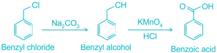 enzyl-chloride-forms-benzoic-acid-2