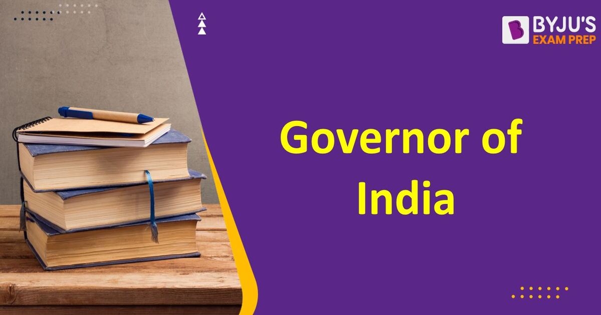 is governor the head of the state in india