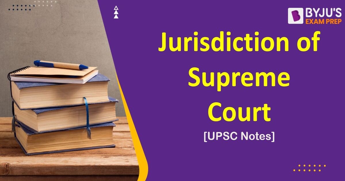 Original Jurisdiction of Supreme Court Types of Jurisdiction