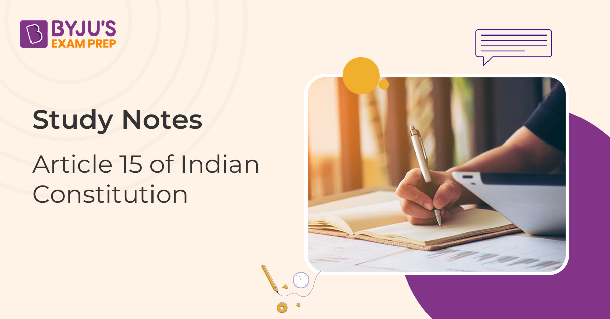 Article 15 Of Indian Constitution Download Article 15 Notes Pdf