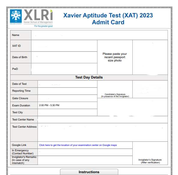 XAT Admit Card 2024 Release Date, Steps to Download Admit Card PDF