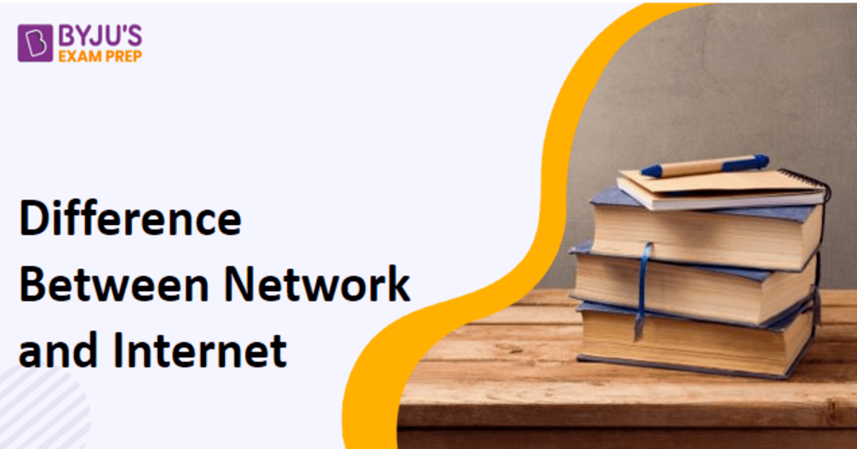 What Are Two Differences Between Internet And Network