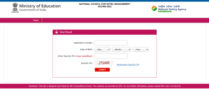 NCHMCT JEE 2022 Result Out, Direct Link to Download NCHM JEE Result