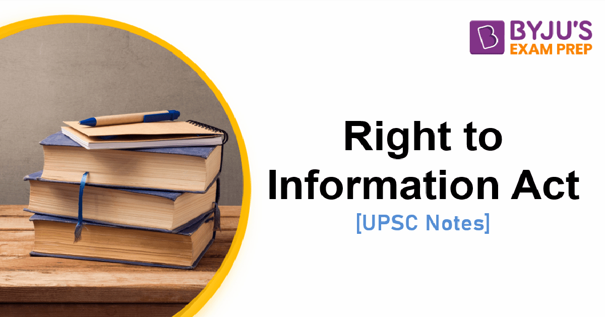 Salient Features Of Rti Act 2005 The Required Information Needs To Be