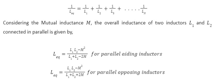 Inductors in Parallel Formula