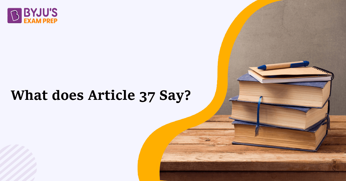 what-does-article-37-say