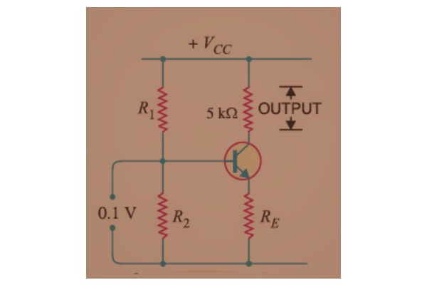 Circuit Diagram of Single Stage Amplifier