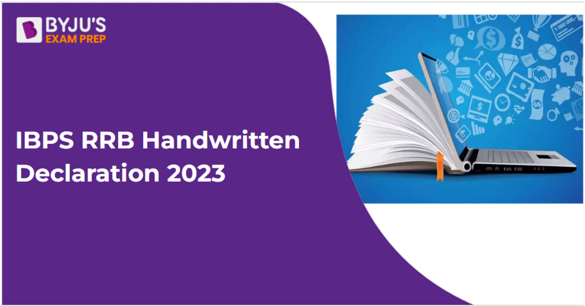 Ibps Rrb Handwritten Declaration 2023 Sample Format Pdf